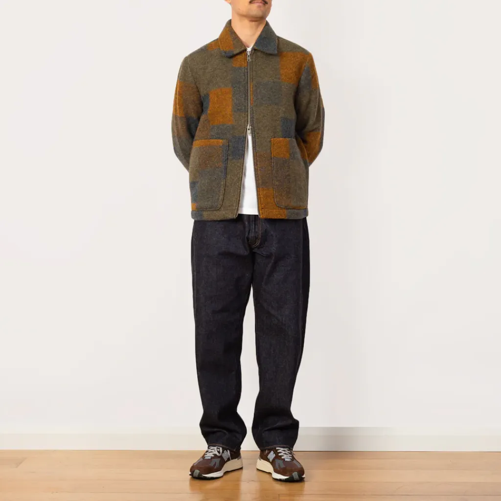 Jackets|NN07 Gael 8267 Jacket - Brown Check