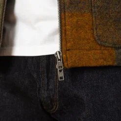 Jackets|NN07 Gael 8267 Jacket - Brown Check