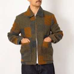 Jackets|NN07 Gael 8267 Jacket - Brown Check
