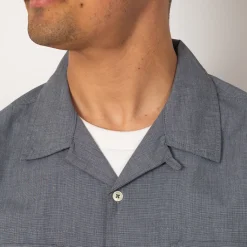 Shirts|Universal Works Garage Shirt - Grey