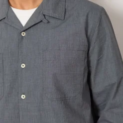 Shirts|Universal Works Garage Shirt - Grey