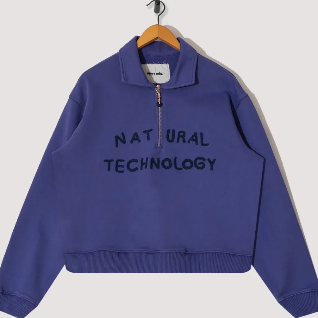 Sweatshirts|Story MFG Geo Pullover - Purple