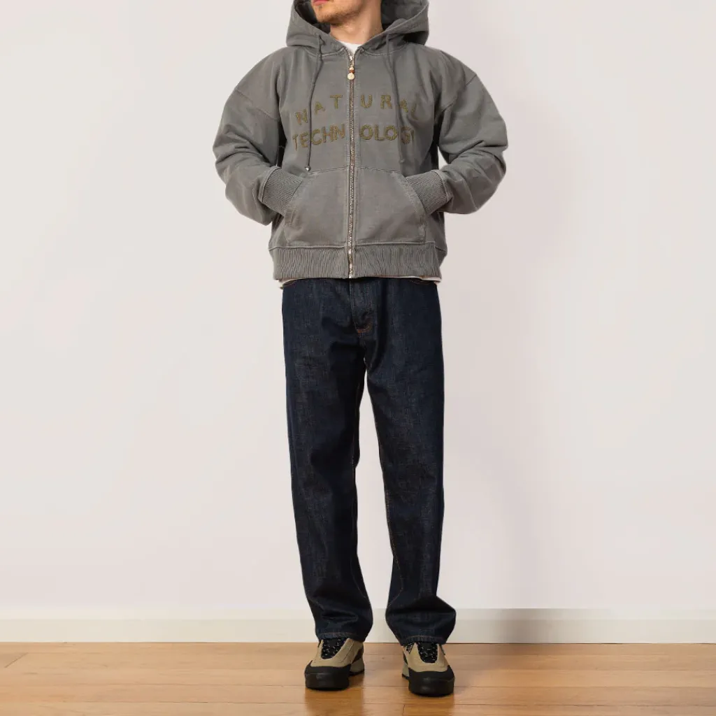 Sweatshirts|Story MFG Geo Zip Hoodie - Black