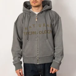 Sweatshirts|Story MFG Geo Zip Hoodie - Black