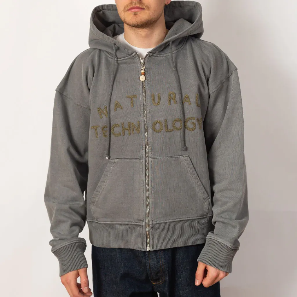 Sweatshirts|Story MFG Geo Zip Hoodie - Black