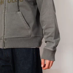 Sweatshirts|Story MFG Geo Zip Hoodie - Black