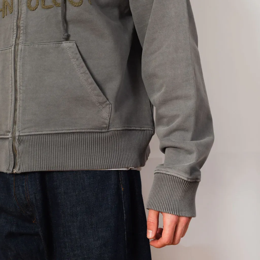 Sweatshirts|Story MFG Geo Zip Hoodie - Black