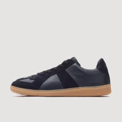 Footwear|Novesta German Army Trainer - Black/Transparent