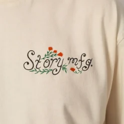 T-Shirts|Story MFG Grateful Tee - Ecru Lesson