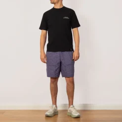 Shorts|Brain Dead Gridded Ripstop Utility Short - Blueberry