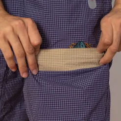 Shorts|Brain Dead Gridded Ripstop Utility Short - Blueberry