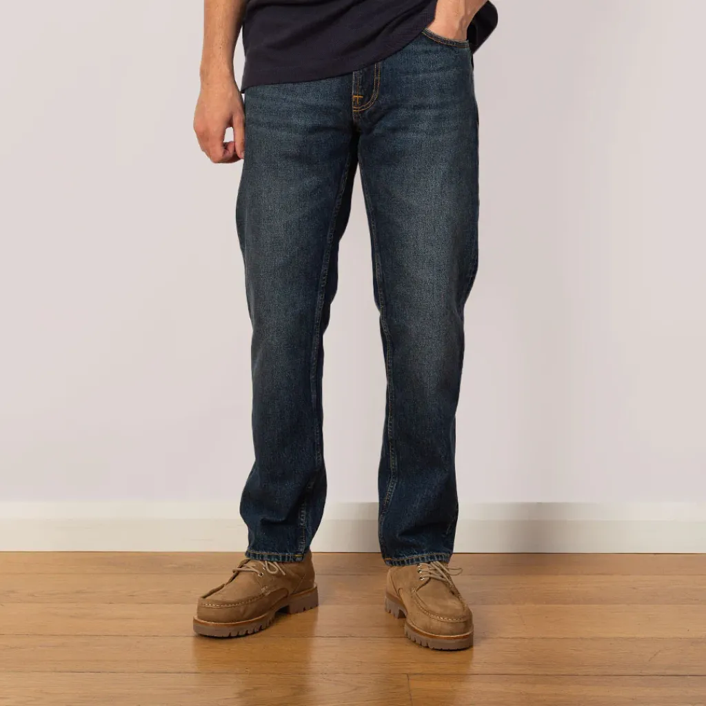 Jeans|Nudie Jeans Gritty Jackson - Blue Soil