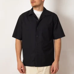 Shirts|Auralee Half Sleeved Shirt - Dark Navy