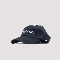 Headwear|Easy Listening Hardcore Embroidered Cap - Black