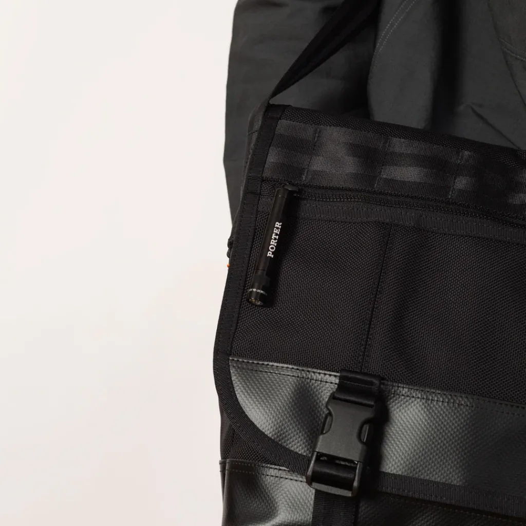 Bags|Porter - Yoshida u0026 Co. Heat Messenger Bag (L) - Black