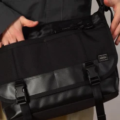Bags|Porter - Yoshida u0026 Co. Heat Messenger Bag (L) - Black