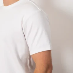 T-Shirts|Healthknit Heavyweight Rib Crew S/S - Off White