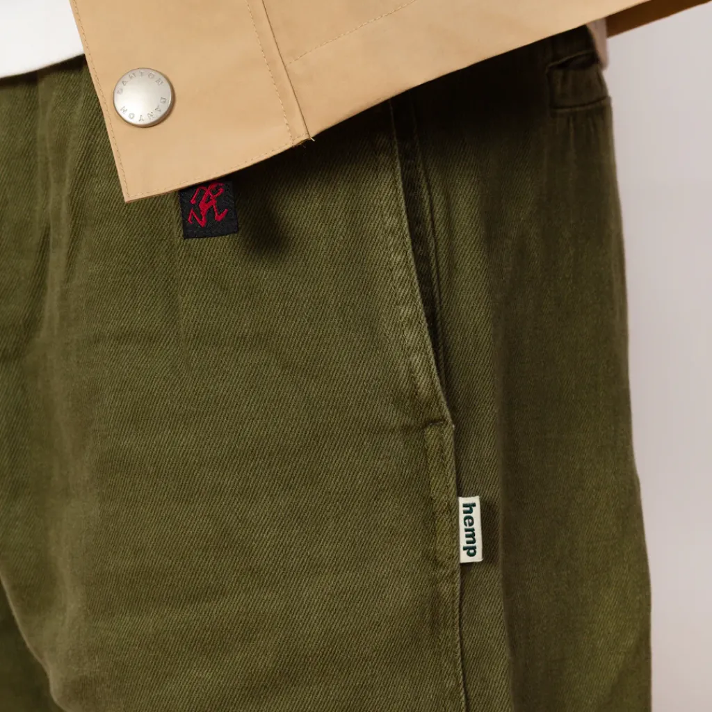 Trousers|Gramicci Hemp G-Pant - Olive