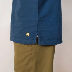 Shirts|Armor Lux Heritage Linen Smock - Obscure Blue