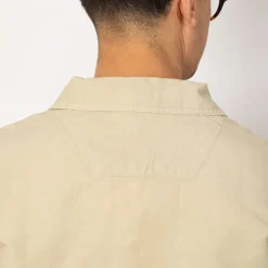 Shirts|Armor Lux Heritage Linen Smock - Oyster Beige