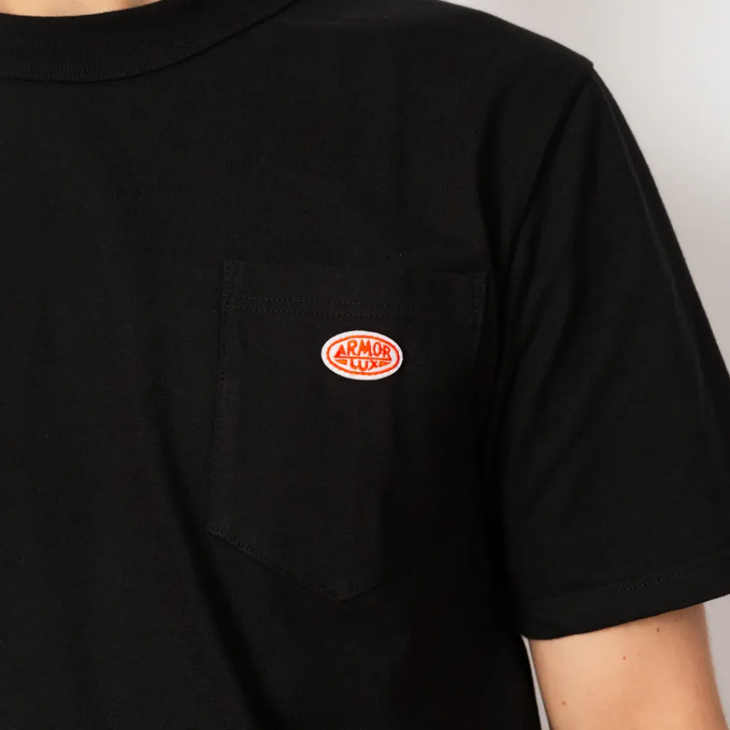 T-Shirts|Armor Lux Heritage Pocket T-Shirt - Black