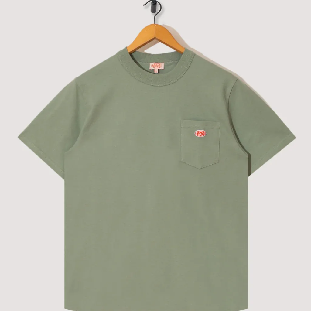 T-Shirts|Armor Lux Heritage Pocket T-Shirt - Shadow