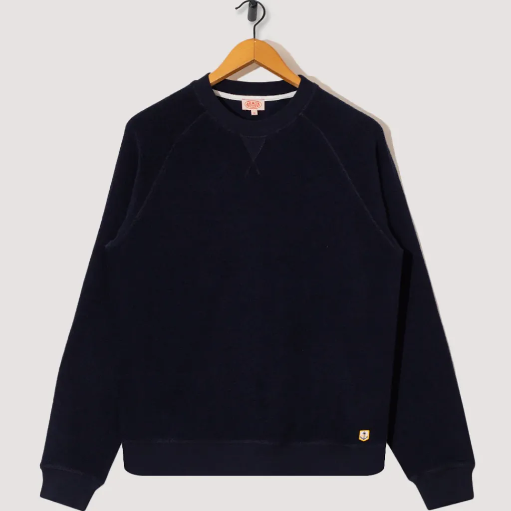 Sweatshirts|Armor Lux Heritage Raglan Sweat - Marine Deep