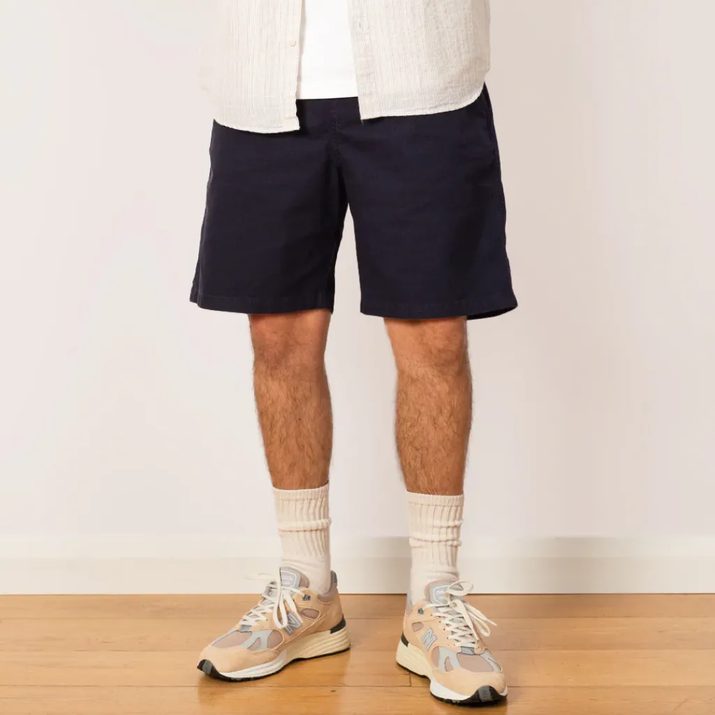 Shorts|Armor Lux Heritage Ripstop Short - Marine Deep