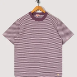 T-Shirts|Armor Lux Heritage Striped Tee - Indiano/Milk