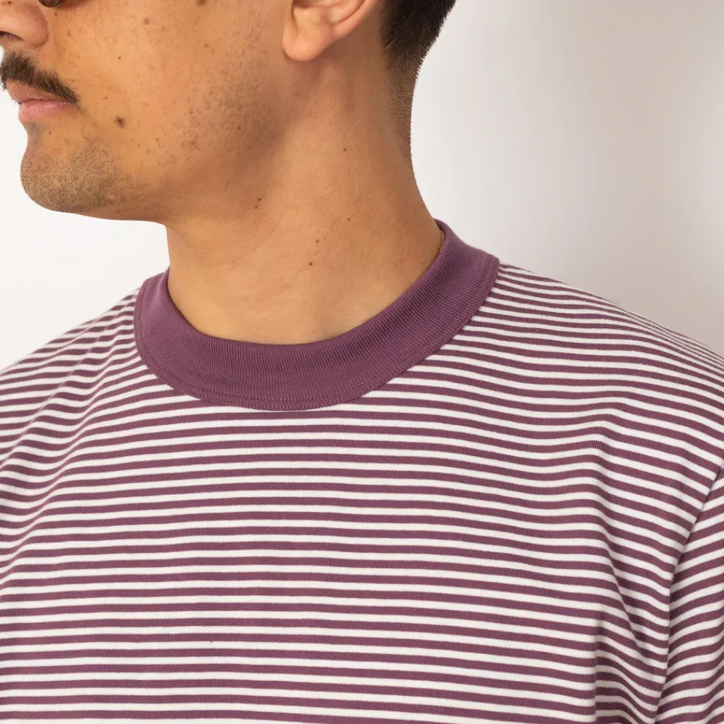 T-Shirts|Armor Lux Heritage Striped Tee - Indiano/Milk