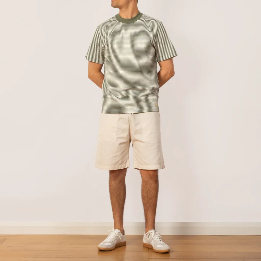 T-Shirts|Armor Lux Heritage Striped Tee - Orto/Milk