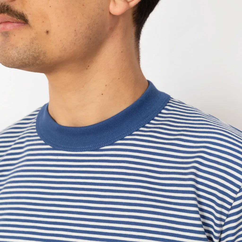 T-Shirts|Armor Lux Heritage Striped T-Shirt - Obscure/Milk