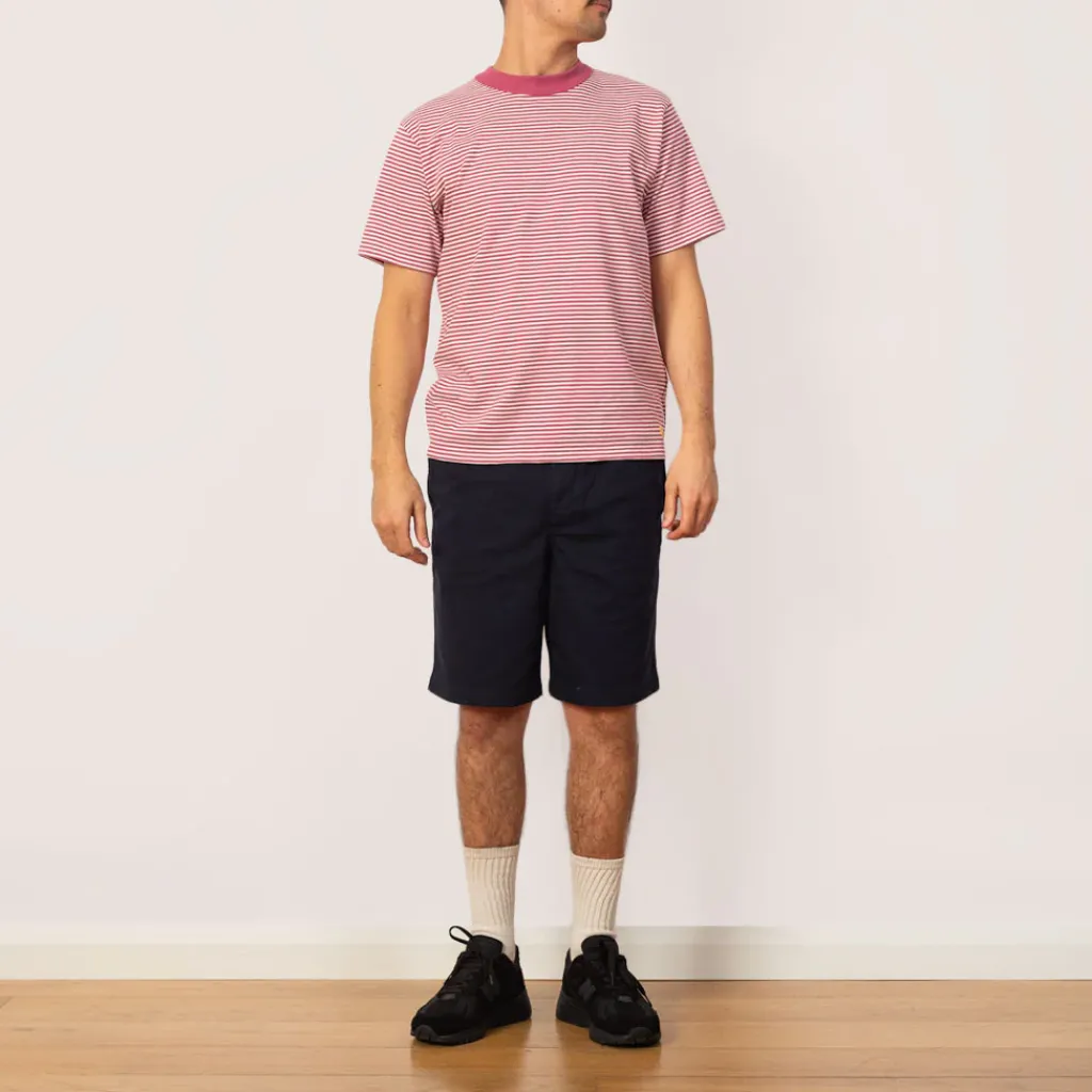 T-Shirts|Armor Lux Heritage Striped T-Shirt - Malaga/Milk