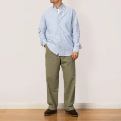 Trousers|OrSlow Herringbone Fatigue Pants - Green