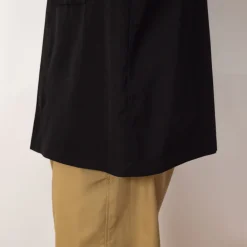 Shirts|Auralee Herringbone Overshirt - Black