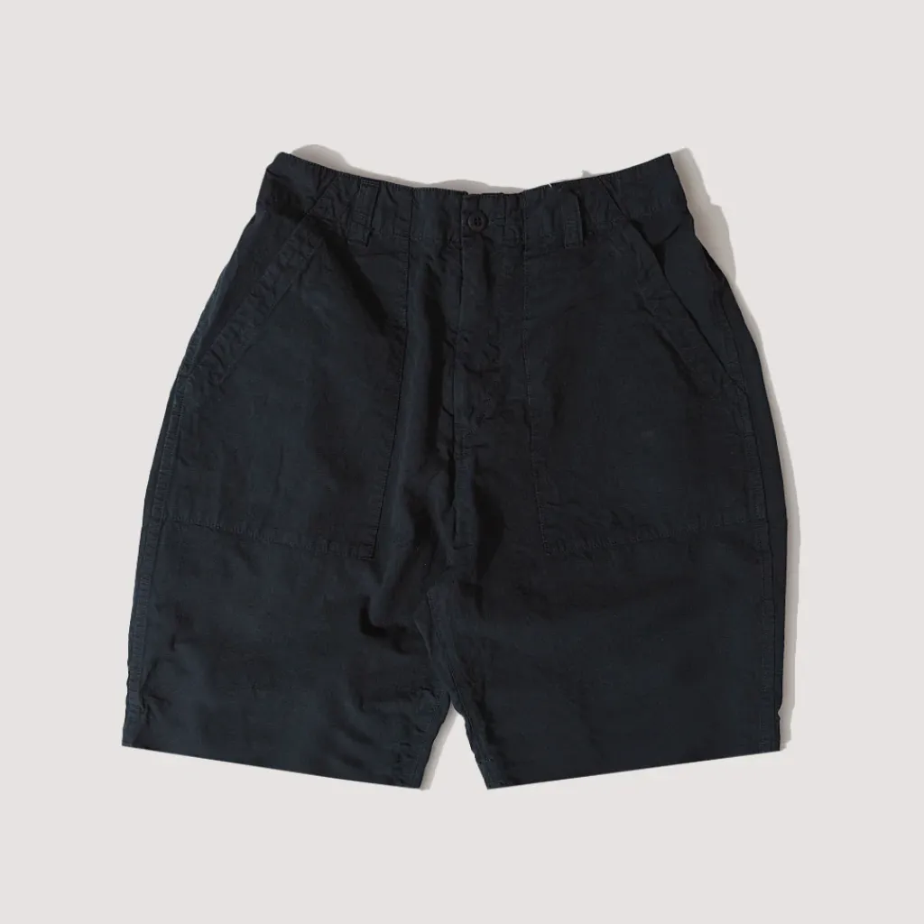 Shorts|Sage De Cret High Density Peg Top Baker Shorts - Navy