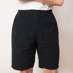 Shorts|Sage De Cret High Density Peg Top Baker Shorts - Navy
