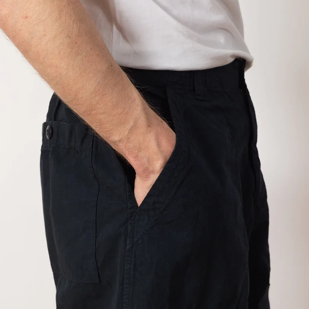 Shorts|Sage De Cret High Density Peg Top Baker Shorts - Navy