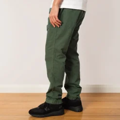 Trousers|Sage De Cret High Density Tapered Pants - Olive
