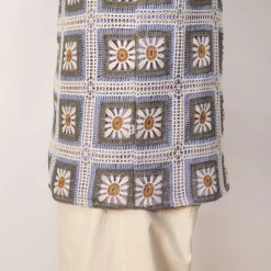 Shirts|NN07 Julio Crochet Shirt 5391 - Violet