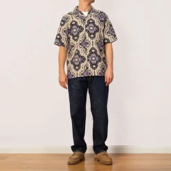 Shirts|NN07 Julio Shirt 5396 - Violet Ikat
