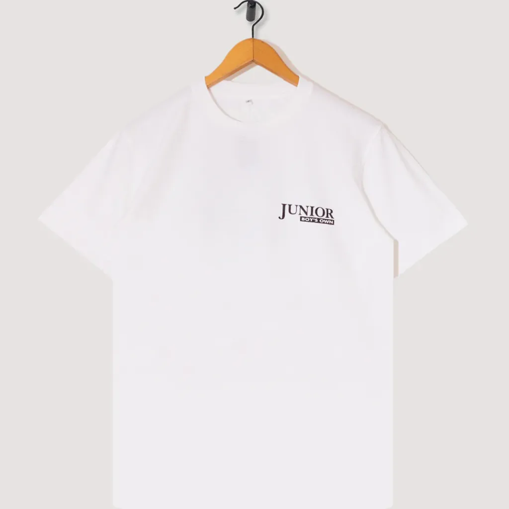 T-Shirts|Boy's Own Junior Logo - White