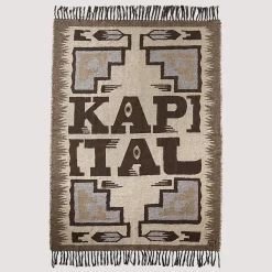 Lifestyle|Kapital Speakeasy Blanket - Brown Beige