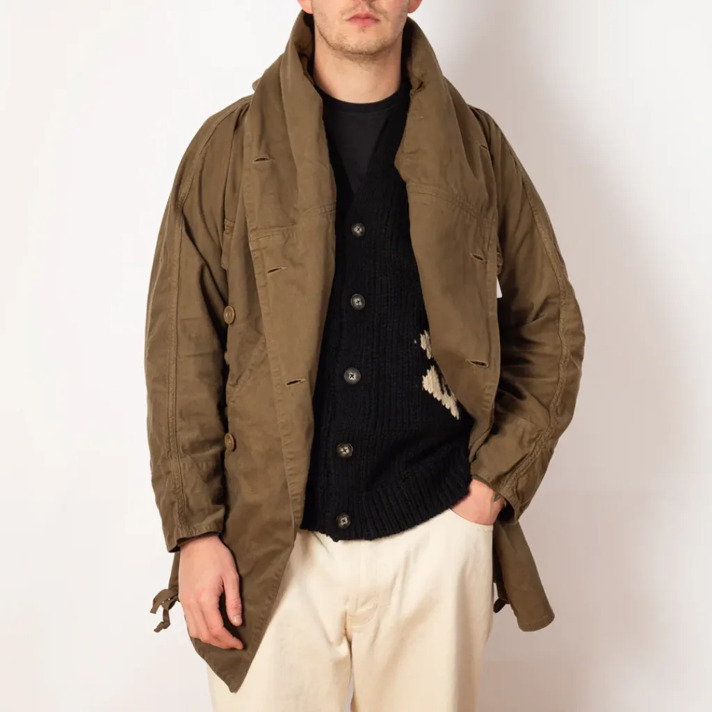 Jackets|Kapital Katsuragi Ring Coat - Khaki