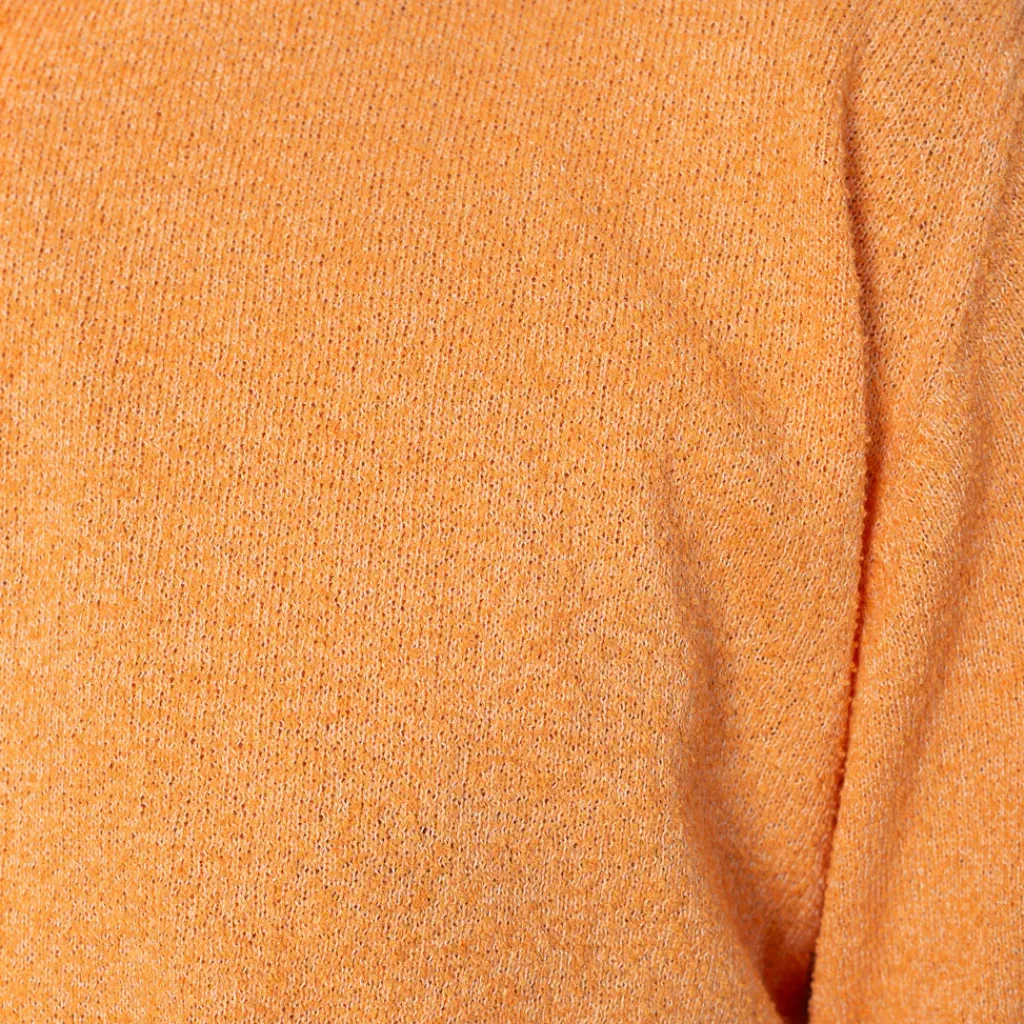 Knitwear|Beams Plus Knit Boucle Polo - Orange