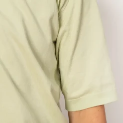 Knitwear|Auralee Knit Polo - Light Pistachio