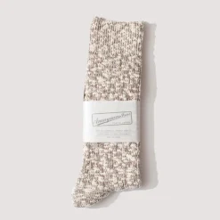 Socks|Anonymous Ism Light Weight Slub Crew - Beige