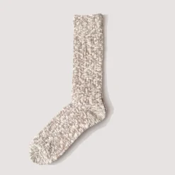 Socks|Anonymous Ism Light Weight Slub Crew - Beige