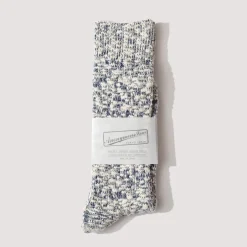 Socks|Anonymous Ism Light Weight Slub Crew - Navy