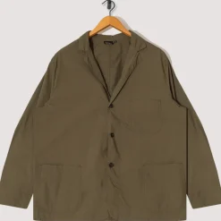 Jackets|OrSlow Light Work Jacket - Army Green